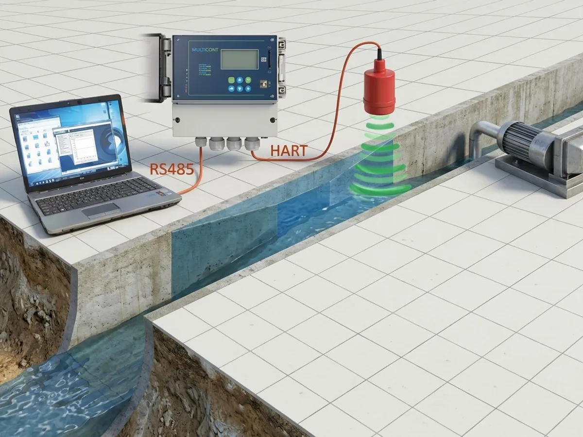Open Channel Flow Meter